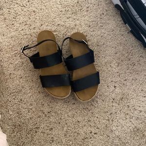 Black Espadrilles sandals